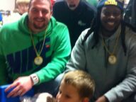 $30,000 raised for Levi's Challenge Helped by Packers Barclay and McMillian