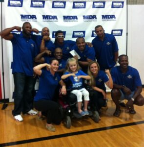 MDA Madison Muscle Event - Packers Players