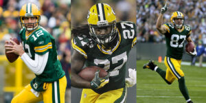 Aaron Rodgers, Eddie Lacy and Jordy Nelson look to find the end zone against Dallas on Sunday.