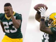 Packers Defensive Backs Damarious Randall and Quinten Rollins