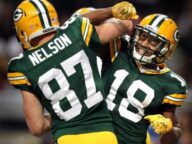 Packers Receivers Jordy Nelson and Randall Cobb
