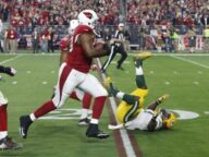 Packers RB Eddie Lacy after failing to stop a Cardinals' fumble return
