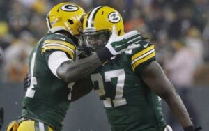 Packers RBs Eddie Lacy and James Starks