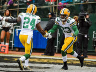 Packers' Defensive Backs Quinten Rollins and Damarious Randall