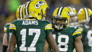 Packers' WRs Davante Adams and Randall Cobb