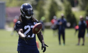 Former Packers and current Seahawks RB Eddie Lacy