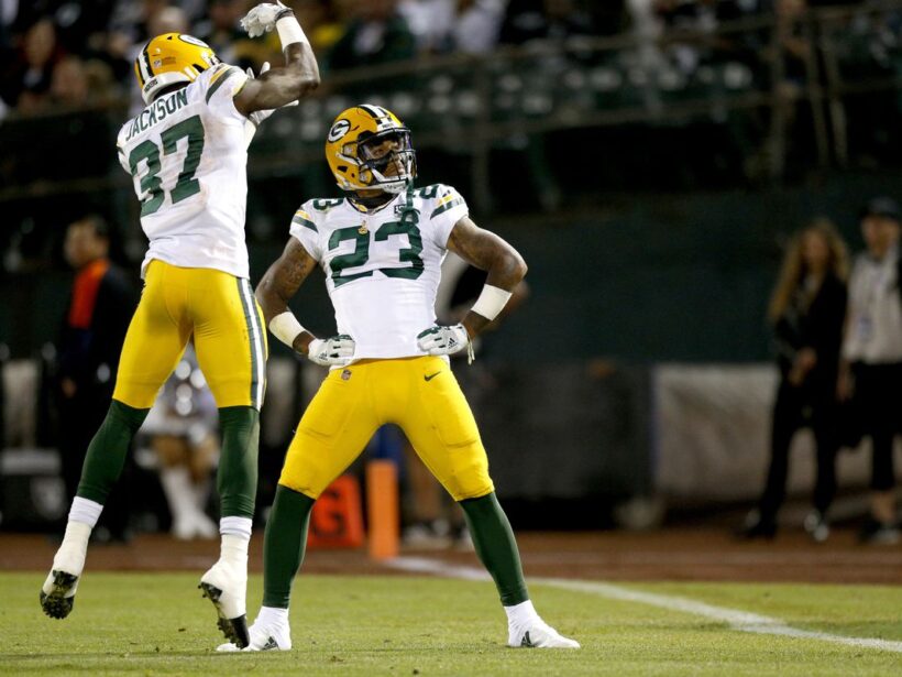Packers' DBs Josh Jackson and Jaire Alexander