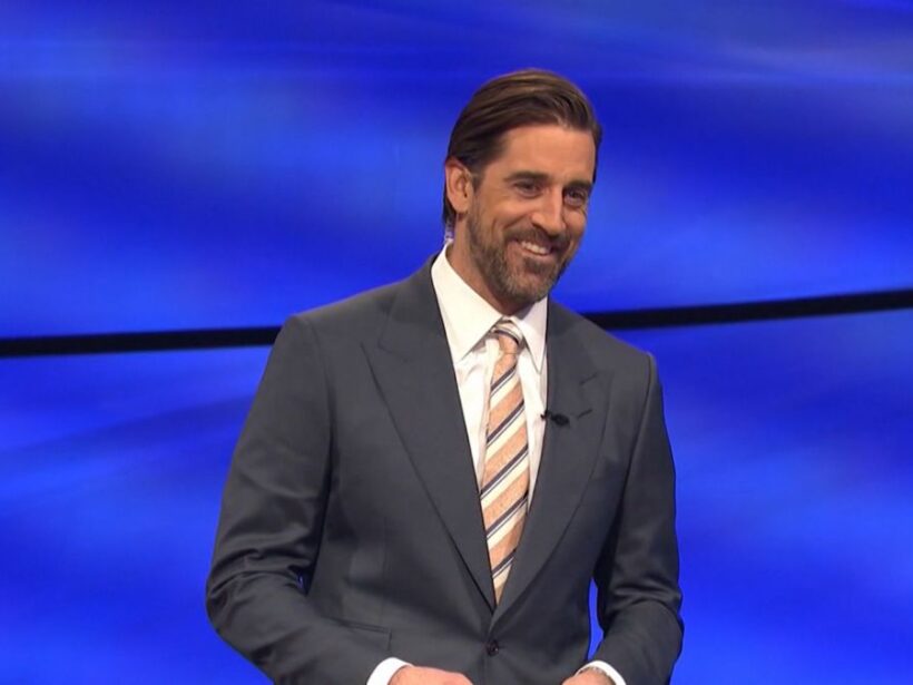 Aaron Rodgers guest hosting Jeopardy