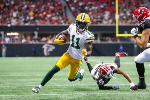 The Packer Rookie Wide Receivers stepped up. Jayden Reed scored his first 2 touchdowns in the NFL