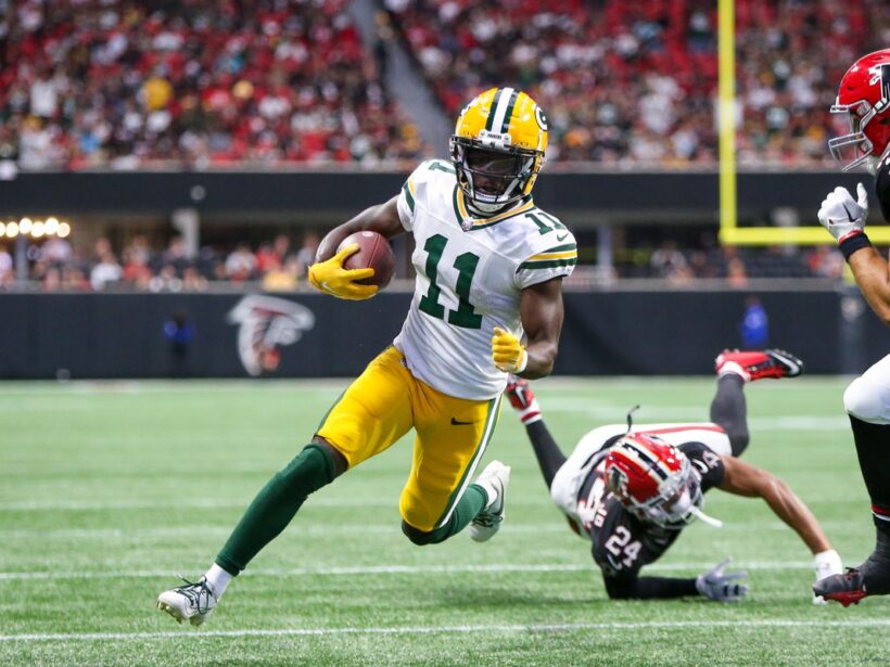 The Packer Rookie Wide Receivers stepped up. Jayden Reed scored his first 2 touchdowns in the NFL