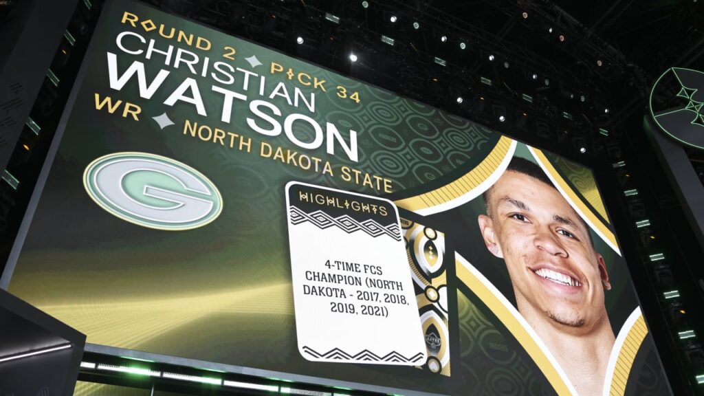 Packers Draft Christian Watson