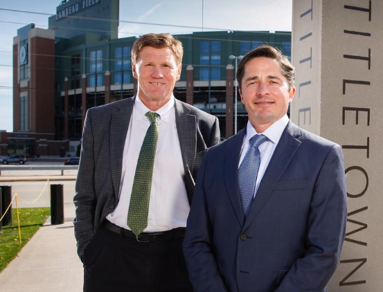 Green Bay Packers President Mark Murphy & COO Ed Policy 