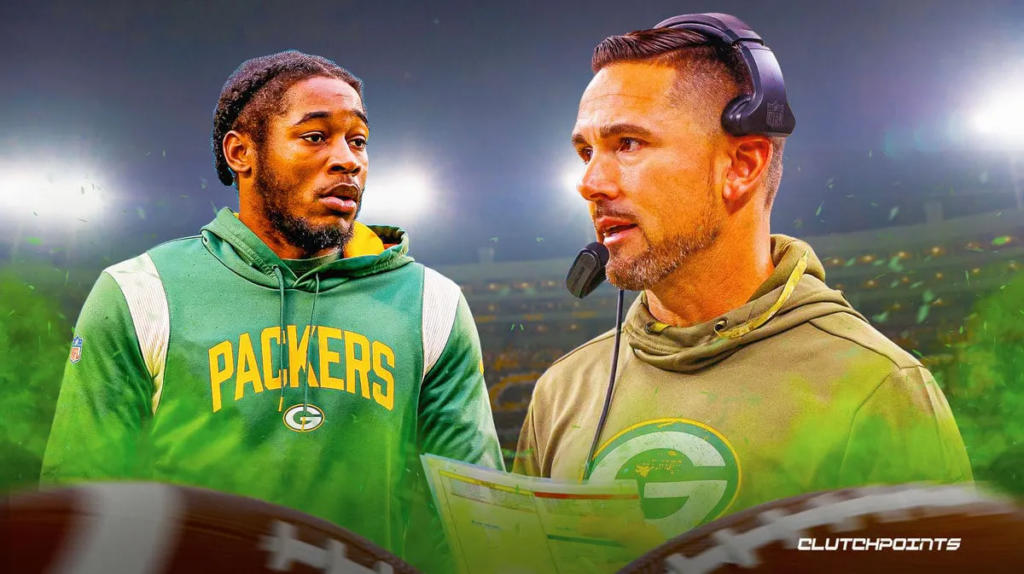 Packers WR Romeo Doubs & Head Coach Matt LaFleur