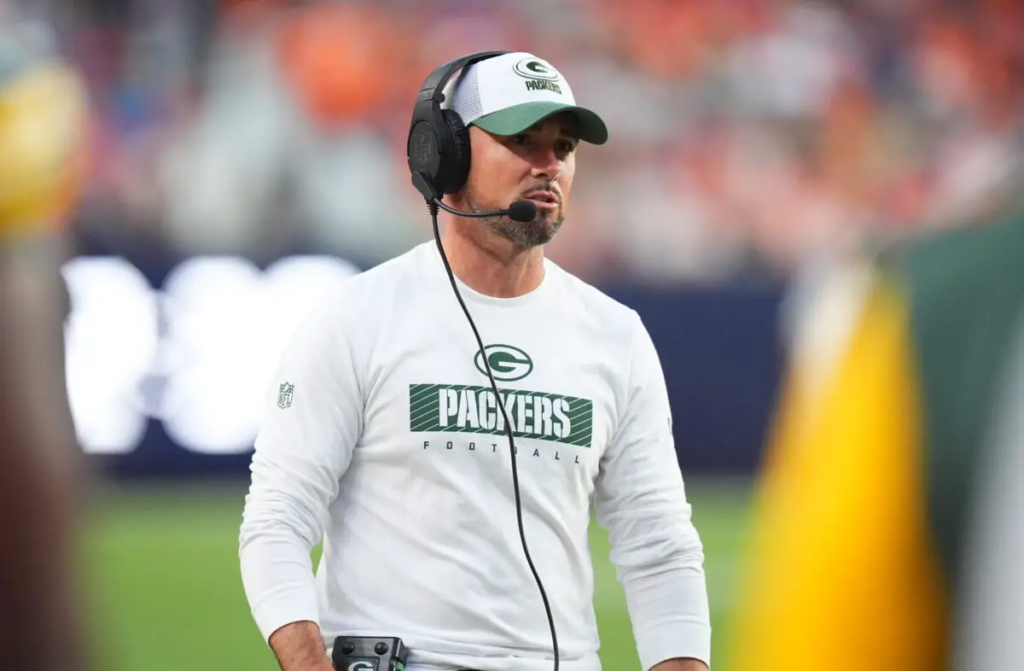 Green Bay Packers HC Matt LaFleur