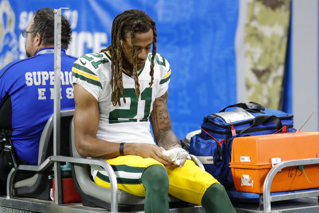 Green Bay CB eric Stokes injury