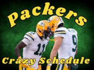 packers crazy schedule