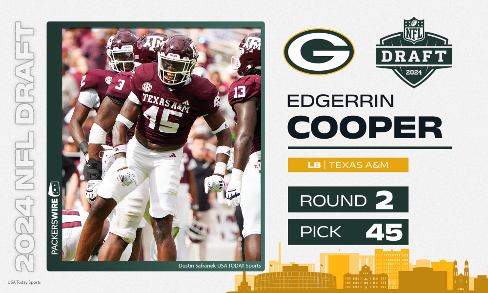 GB Packers draft LB Edgerrin Cooper