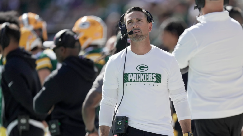 HC Matt LaFleur watche Super Bowl dreams dwindle