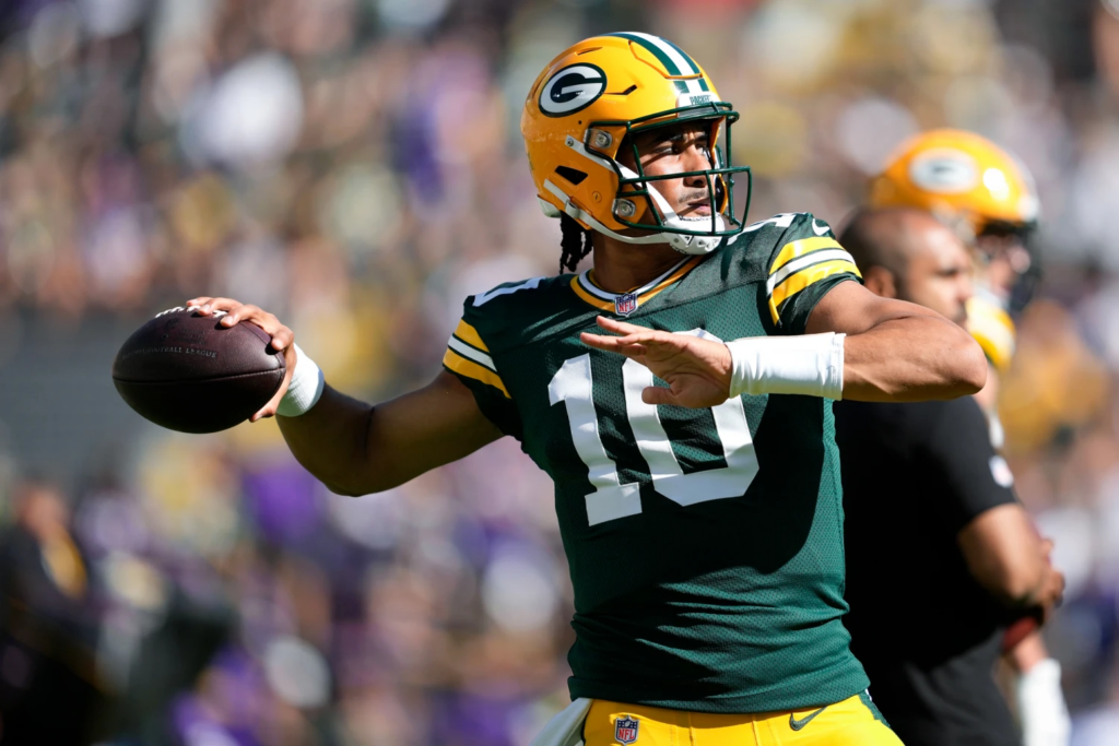 Green Bay Packers QB Jordan Love