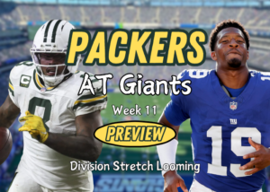 Packers at Giants 2025
