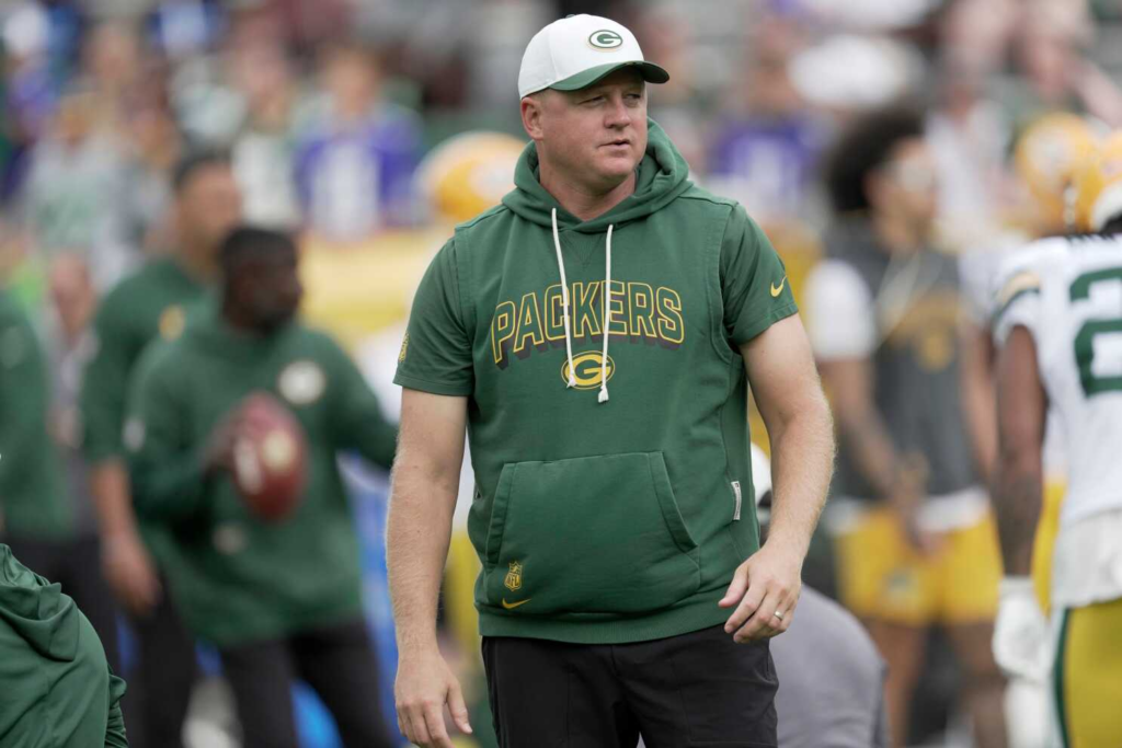 Packers coach Luke Getsy