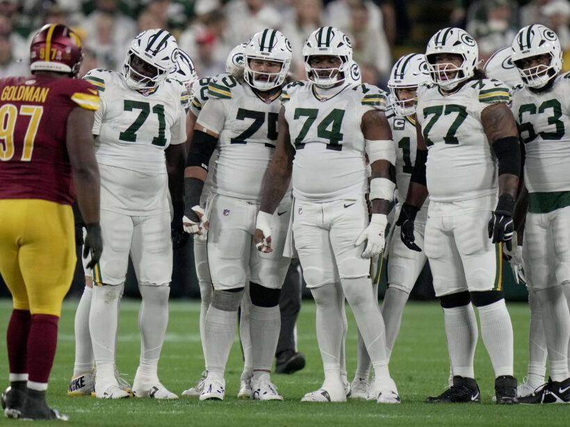 Packers Offensive Line 