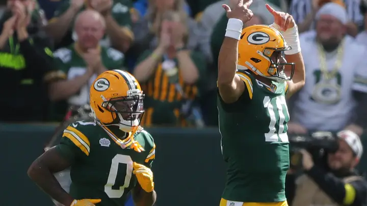 Packers QB Jordan Love & Matthew Golden 