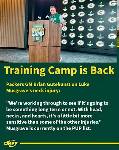 Packers GM Brian Gutekunst on Luke Musgrave