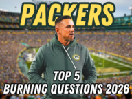 Packers Top Five Burning Questions