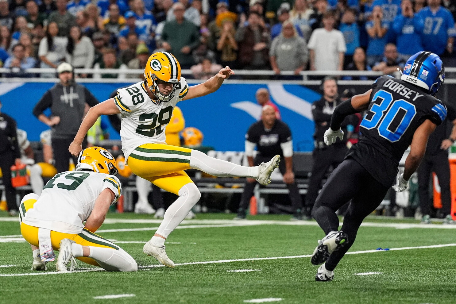 More kicking problems for the Packers at kicker