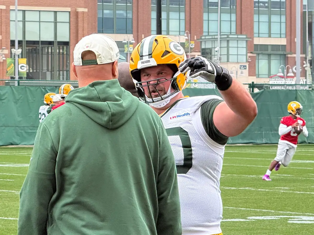 Packers RG Kevin Zeitler
